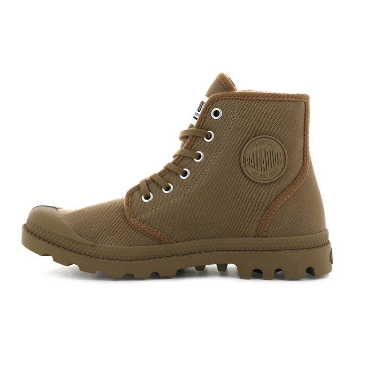 Dámské Tenisky Palladium Pampa Hi Originale High Tops Hnědé | CZ HVT-39D